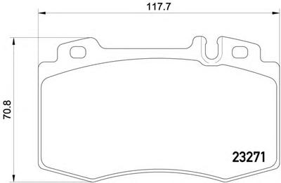 Комплект тормозных колодок, дисковый тормоз HELLA PAGID 8DB355008691