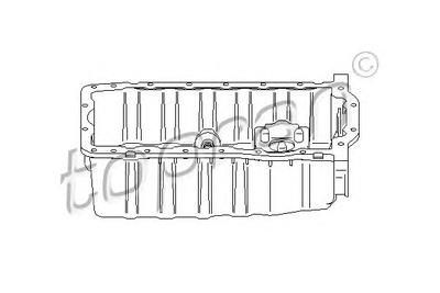 Масляный поддон TOPRAN 109616