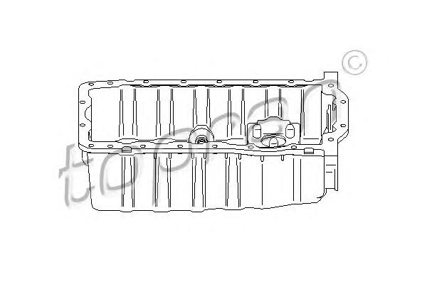 Масляный поддон TOPRAN