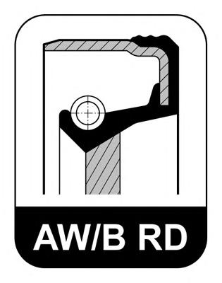 Уплотняющее кольцо, коленчатый вал ELRING