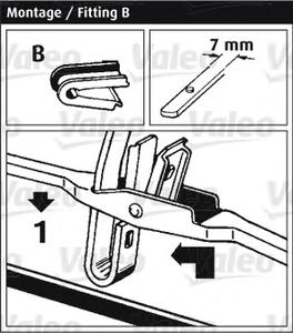 Щетка стеклоочистителя SWF