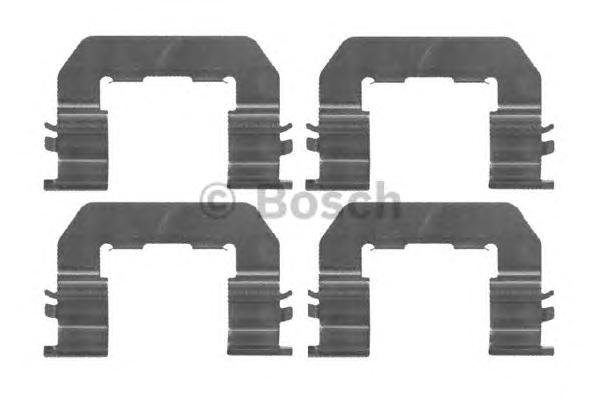 Комплектующие, колодки дискового тормоза BOSCH