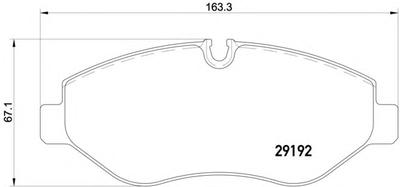 Комплект тормозных колодок, дисковый тормоз HELLA PAGID 8DB355005521