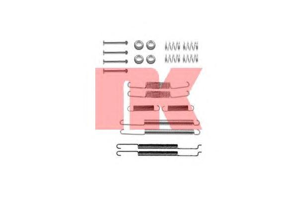 Комплектующие, тормозная колодка NK