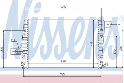 Интеркулер NISSENS 96706