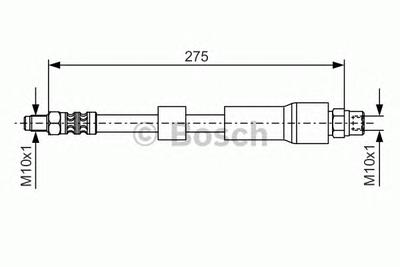 Тормозной шланг BOSCH 1987476174