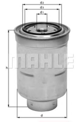 Топливный фильтр MAHLE ORIGINAL