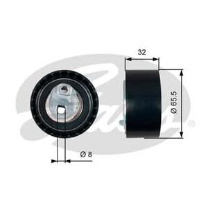 Натяжной ролик, ремень ГРМ GATES T43035