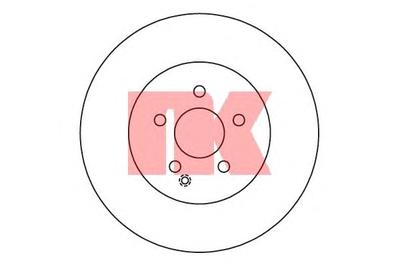 Тормозной диск NK 2033102
