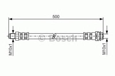 Тормозной шланг BOSCH 1987476453