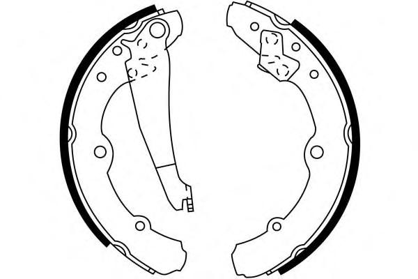 Комплект тормозных колодок SIMER