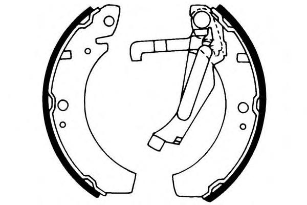 Комплект тормозных колодок SIMER