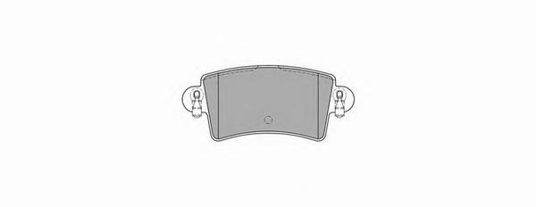 Комплект тормозных колодок, дисковый тормоз SIMER