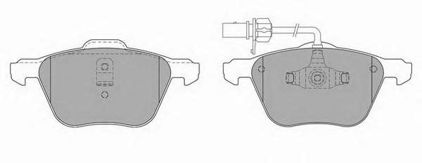 Комплект тормозных колодок, дисковый тормоз SIMER