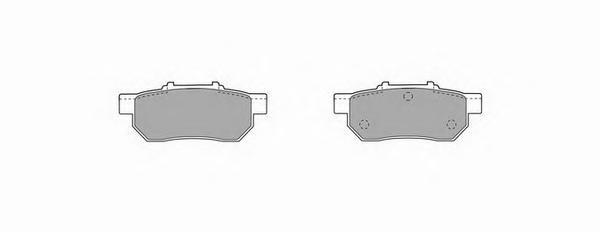 Комплект тормозных колодок, дисковый тормоз SIMER