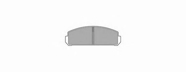 Комплект тормозных колодок, дисковый тормоз SIMER