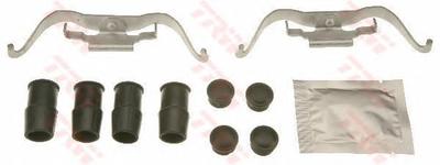 Комплектующие, колодки дискового тормоза TRW PFK627