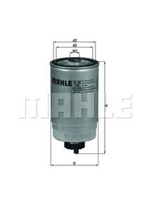 Топливный фильтр KNECHT KC 140