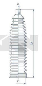Пыльник, рулевое управление SPIDAN 84218