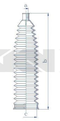 Пыльник, рулевое управление SPIDAN