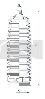 Пыльник, рулевое управление SPIDAN