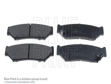 Комплект тормозных колодок, дисковый тормоз BLUE PRINT