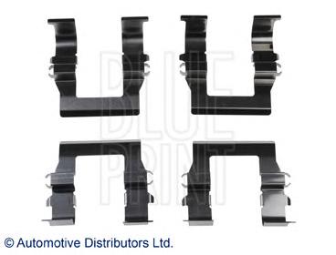 Комплектующие, колодки дискового тормоза BLUE PRINT