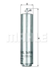 Топливный фильтр KNECHT KL 169/4D