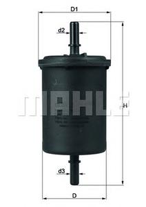 Топливный фильтр KNECHT KL 416/1