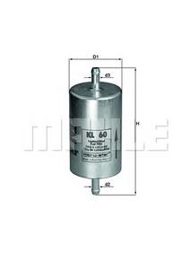 Топливный фильтр KNECHT KL 60