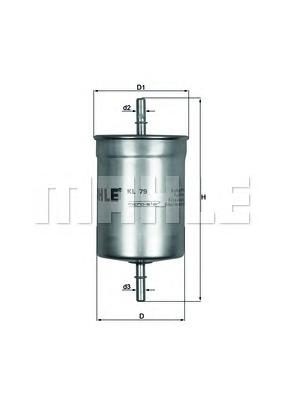 Топливный фильтр KNECHT