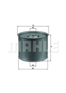 Топливный фильтр KNECHT KX 23