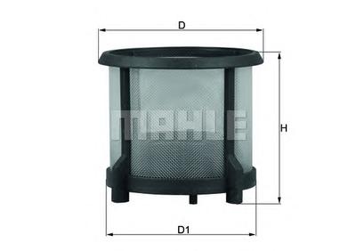 Топливный фильтр KNECHT KX 72D1