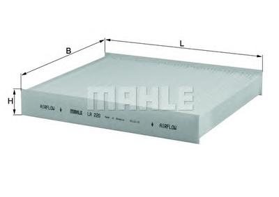 Фильтр салона KNECHT LA 220