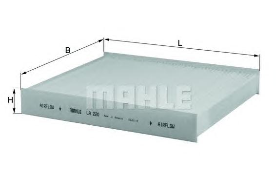 Фильтр салона KNECHT