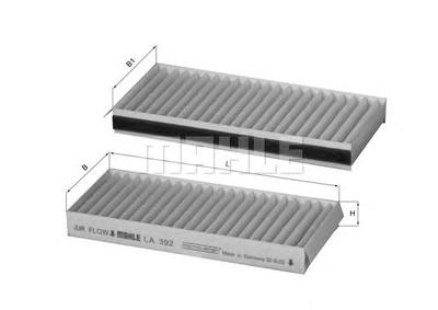 Фильтр салона KNECHT LA 392/S