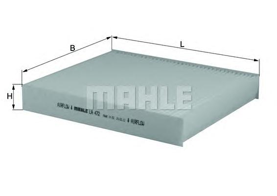 Фильтр салона KNECHT