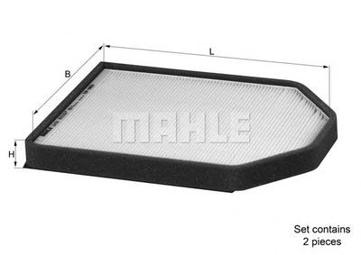 Фильтр салона KNECHT LA 51/S