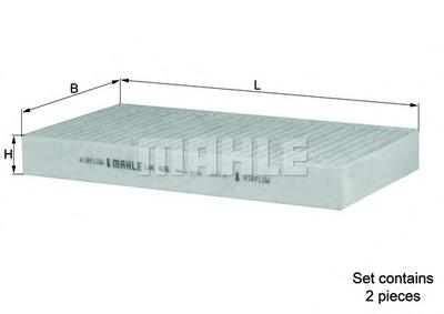 Фильтр салона KNECHT LAK 426/S