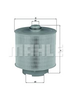 Воздушный фильтр KNECHT