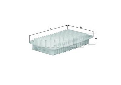 Воздушный фильтр KNECHT LX 1286