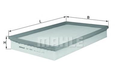 Воздушный фильтр KNECHT LX 1500