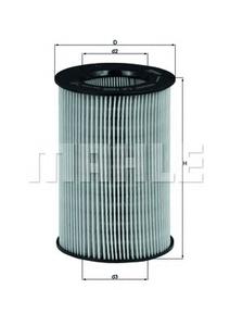Воздушный фильтр KNECHT LX 1805