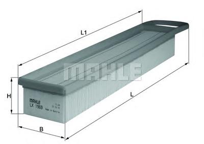 Воздушный фильтр KNECHT LX 1969