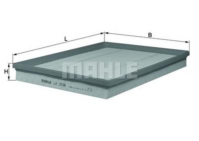 Воздушный фильтр KNECHT LX 2036