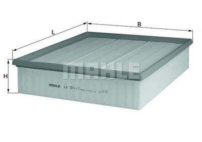 Воздушный фильтр KNECHT LX 511/1