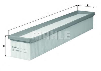 Воздушный фильтр KNECHT LX 939