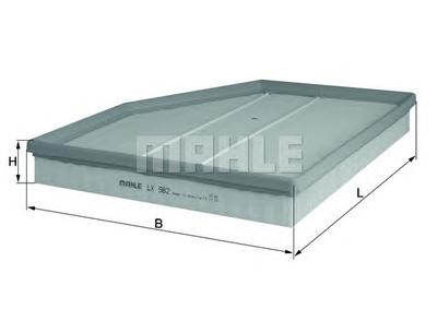 Воздушный фильтр KNECHT LX 982