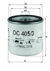 Масляный фильтр KNECHT OC 405/3