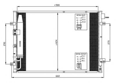 Конденсатор, кондиционер NRF 35515